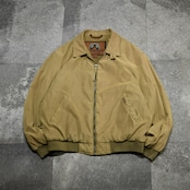weatherproof fade fake suede blouson mustard