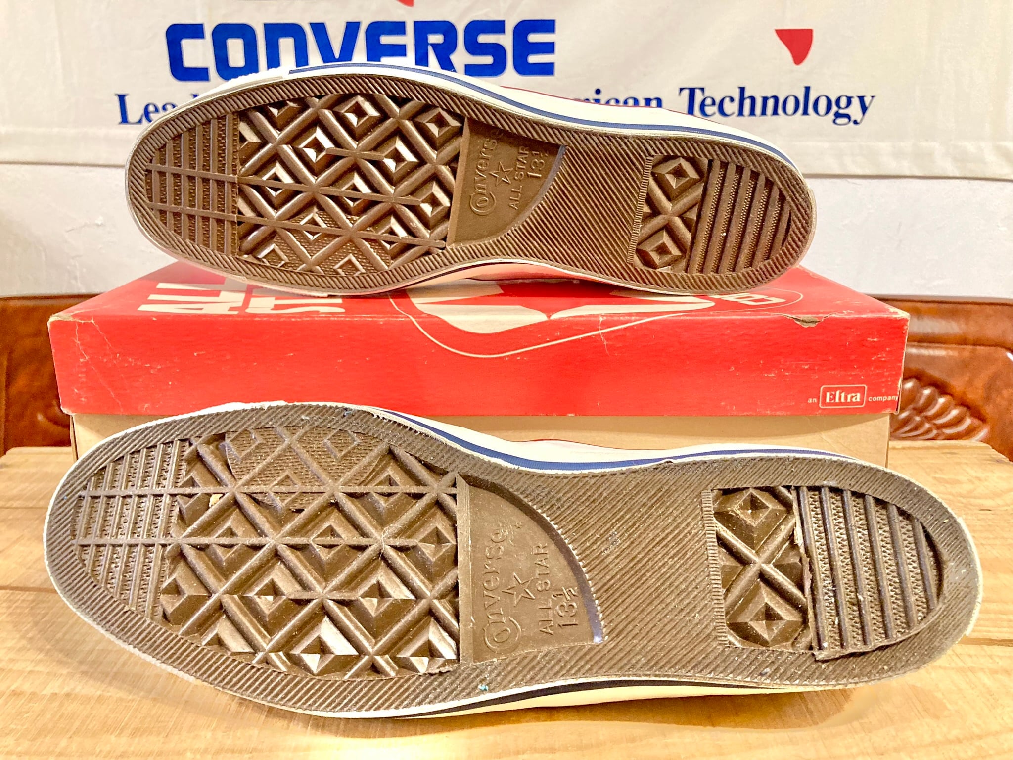 converse（コンバース） ALL STAR （オールスター）生成り 13.5 32cm