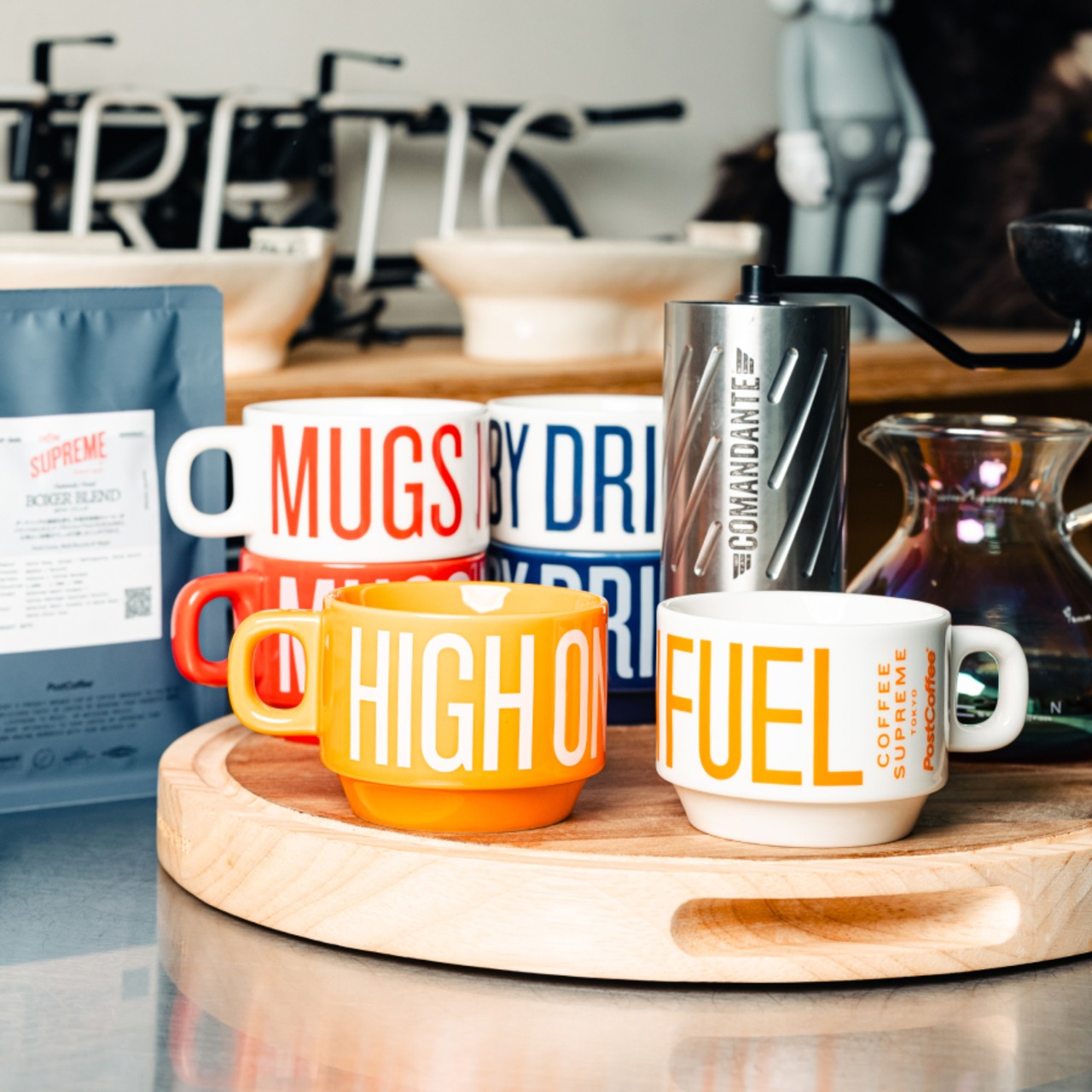 POST COFFEE x Coffee Supremeスタッキングマグカップ＜オレンジ＞