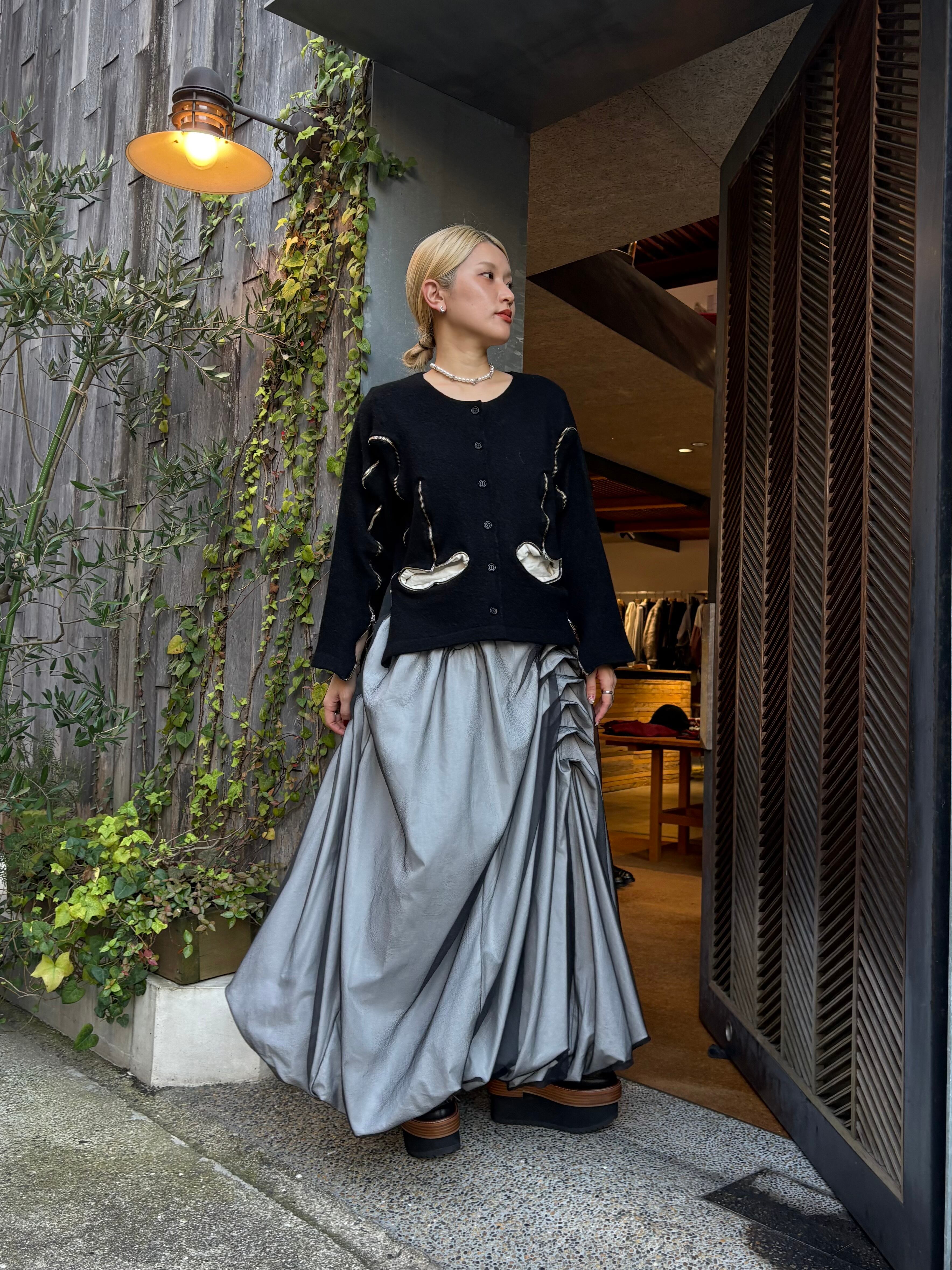 25AW】pillings ピリングス / INSIDE ZIP CARDIGAN / カーディガン