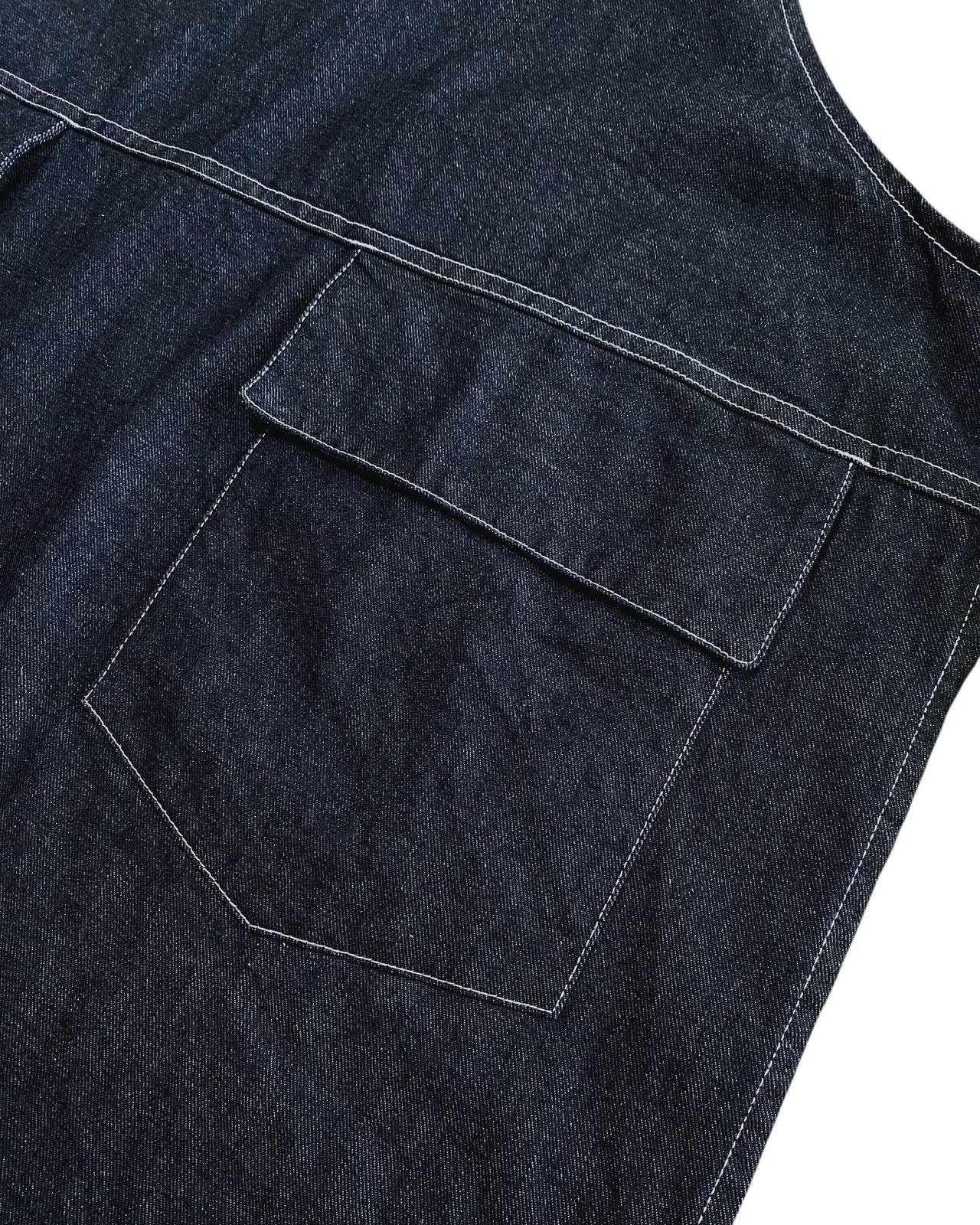 Root apron Long DENIM / ルートエプロン ロング（デニム）