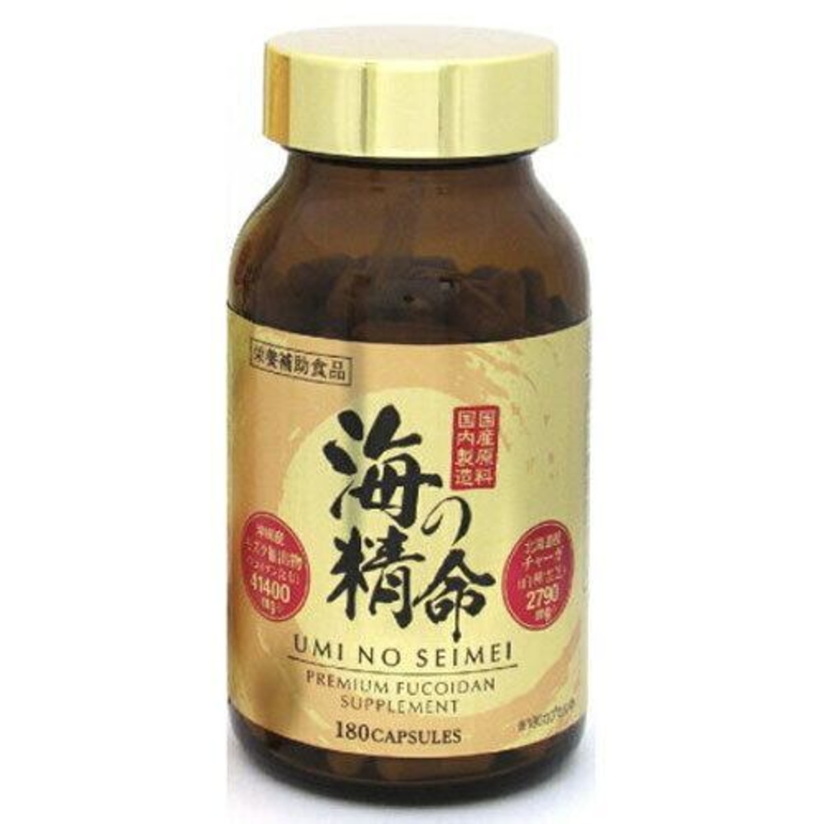 高濃度フコイダンサプリメント 海の精命 180粒 | 満天ストア