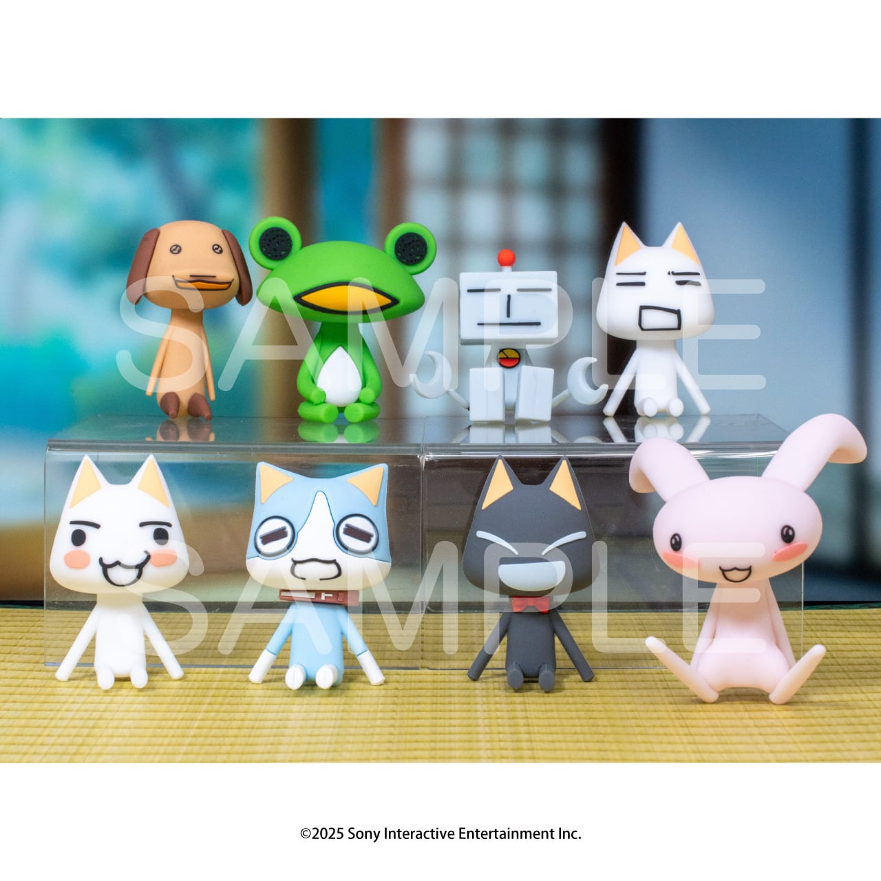 どこでもいっしょ くつろぎラバーマスコット BOX 全8種