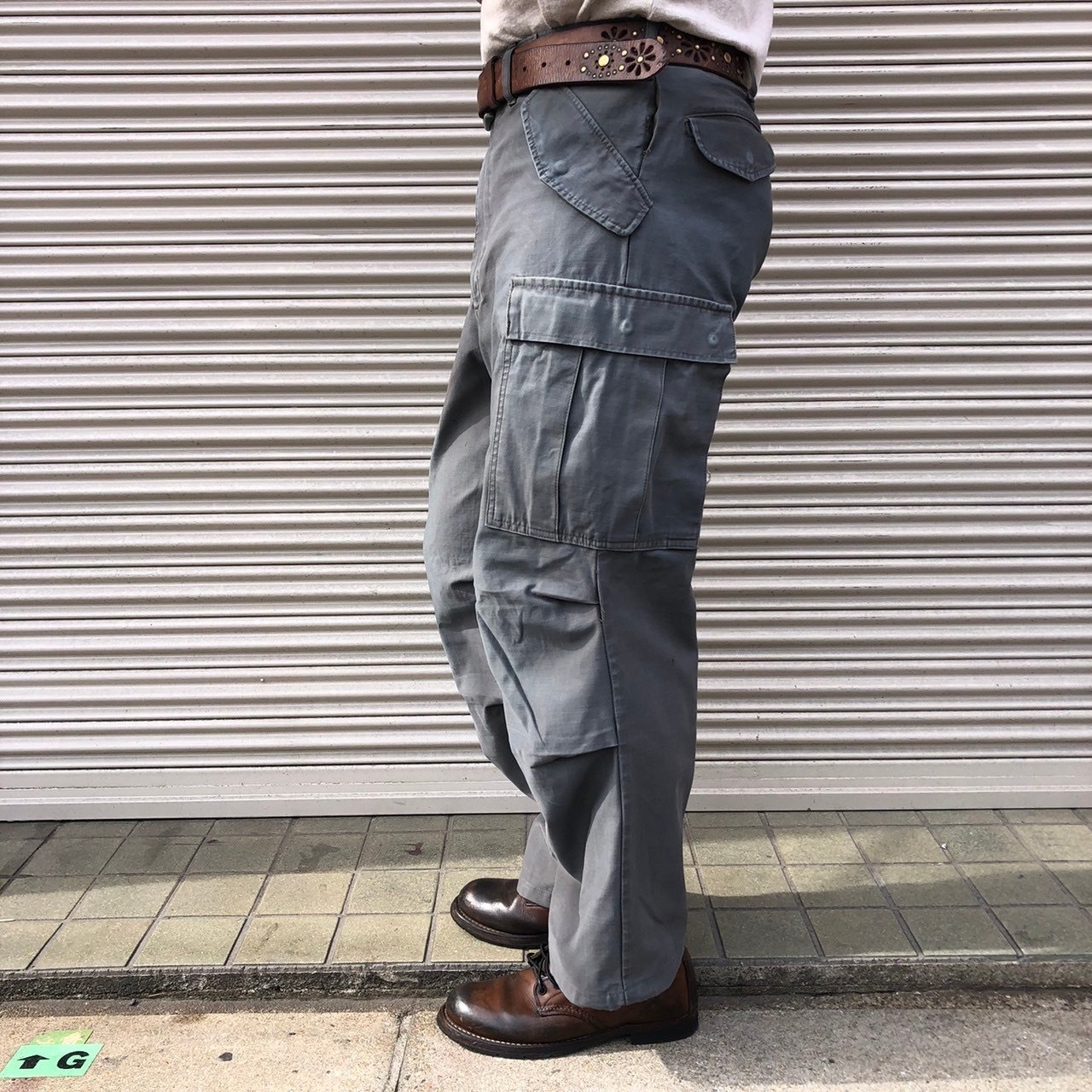 ミリタリーM-65 薄けれ ARMY SHADE 107（US本物）パンツ