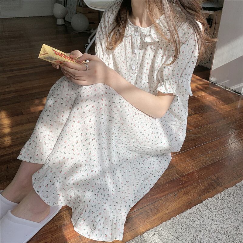 スカート フローラルレディースサマー 大人ガーリー スウィート キュート カジュアル 夏物 花柄 萌量不足49336286423