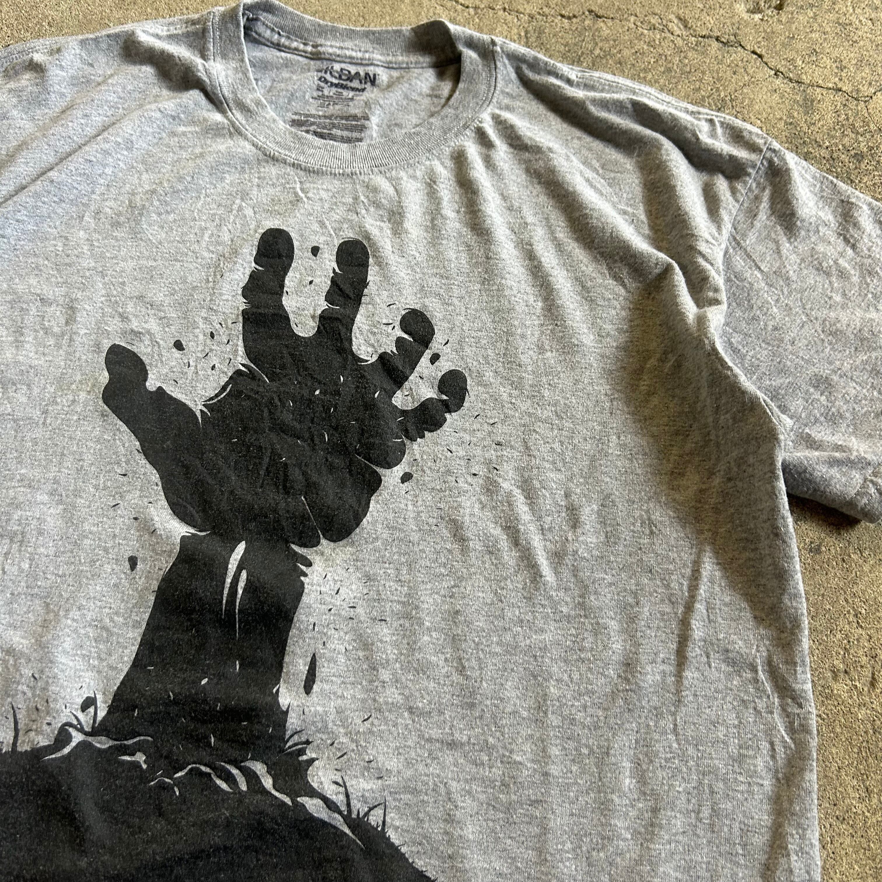 Arkansas zombie challenge tee ゾンビ チャレンジ Tシャツ ホラー 企業 #506120
