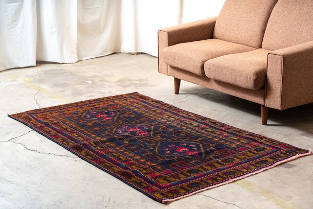 -VINTAGE TRIBAL RUG- Afghanistan 657