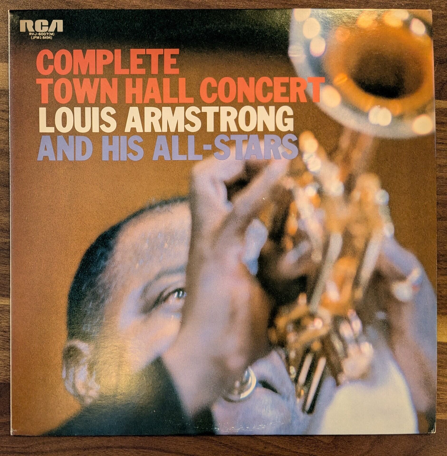 ルイ・アームストロング「ルイ・アームストロング・デラックス」：LP