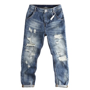 アメリカン ダメージ加工デニム　S1751