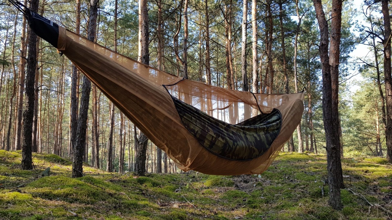 BUSHMEN ブッシュメン Hammock Mosquito-net ハンモック用 蚊帳 虫除け ネット (ハンモック別売) モスキート ネット 軽量