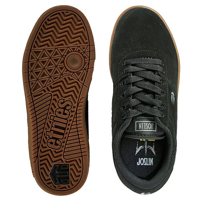 etnies エトニーズ ジョスリン スニーカー 靴 スケボー KIDS JOSL1N BLK/GUM スケートボード ジュニア 子供 スケート 運動靴