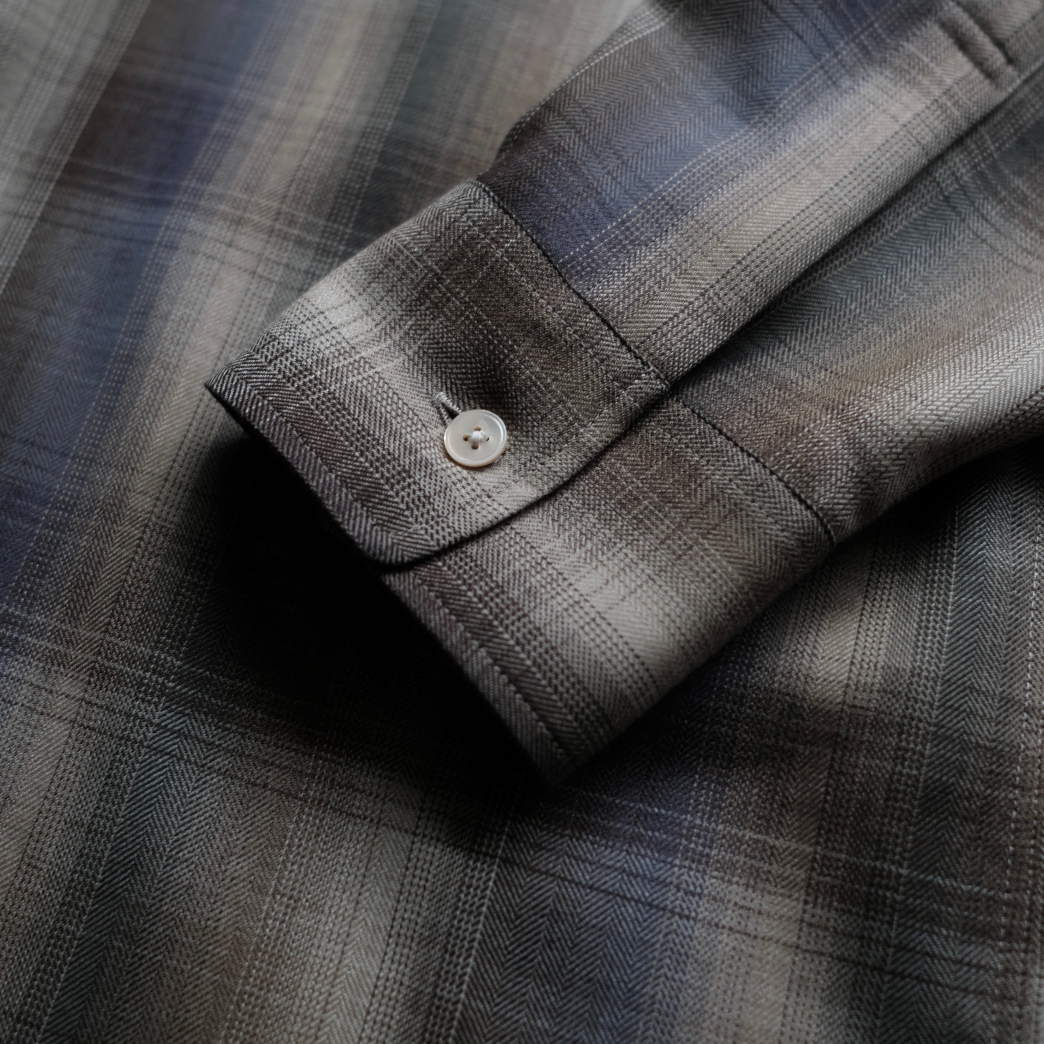 AURALEE 25AW LIGHT WOOL CHECK SHIRT | safarionline