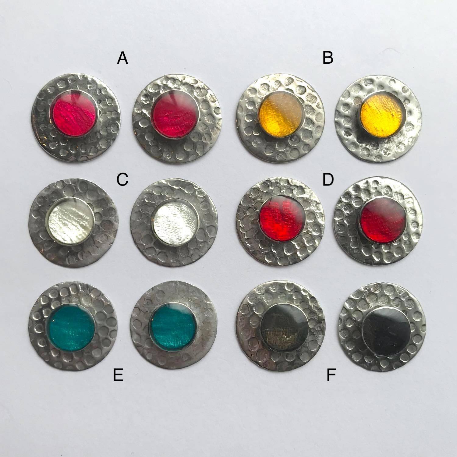 プレート付きシェル入りラウンドカボションS（25mm） | Dua