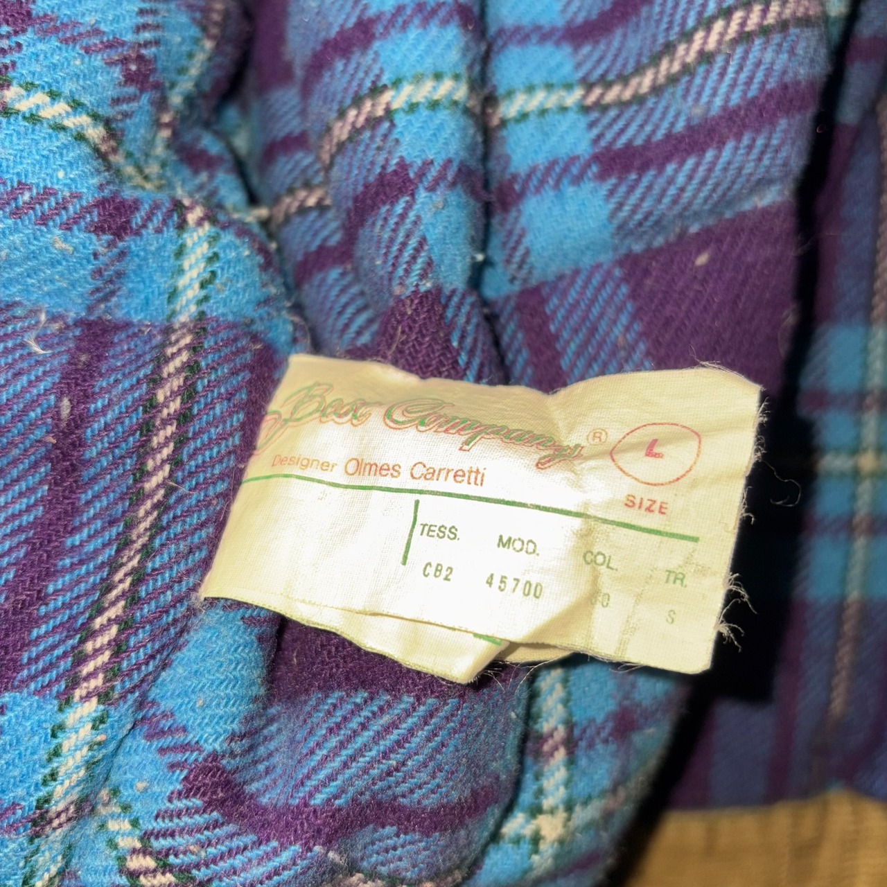 vintage BEST COMPANY denim down jacket