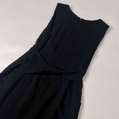 VALENZA PO SPORTS バレンザポースポーツ ラインストーン ノースリーブ ワンピース 40/ブラック レディース