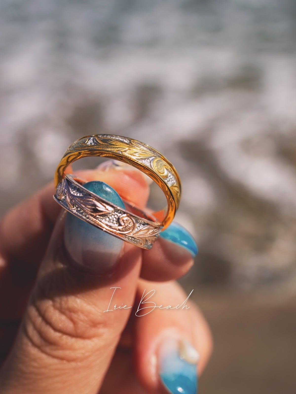 kaleikini ring 【bicolor】 | IRIEBEACH powered by BASE