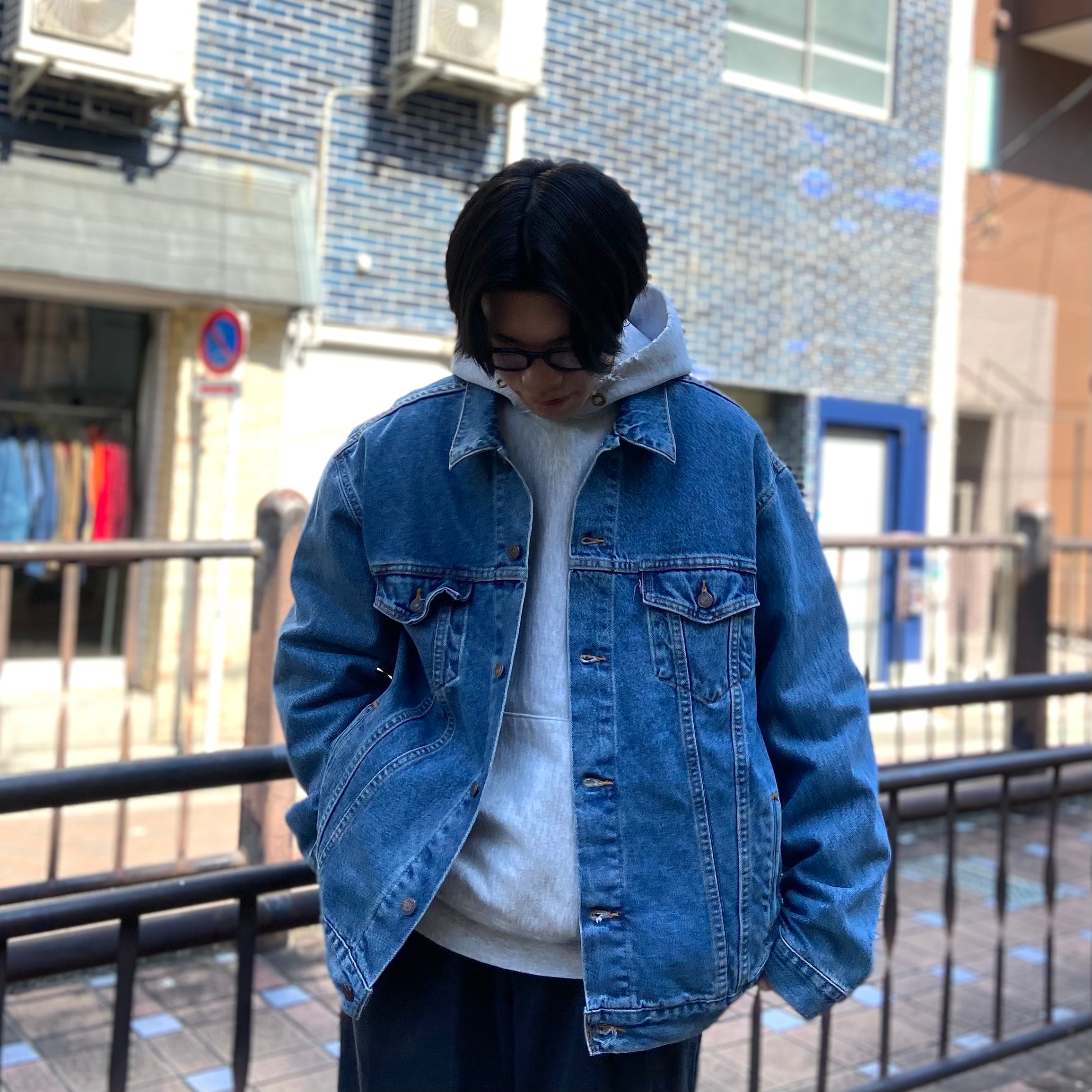 Levi's リーバイス デニムジャケット アウター 大きめサイズ - Gジャン