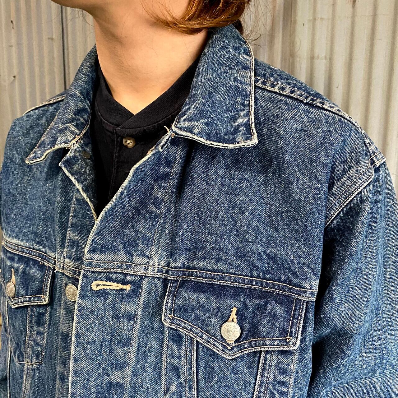 買収 ヴィンテージ ルーニートューンズ デニムジャケット 総刺繍