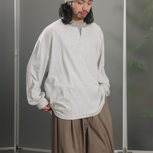 スプリットトーン・リラックスロングT A2142