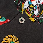 KARYU × ”NEAT”ALOHA COLLABORATION ALOHA SHIRT BLACK
