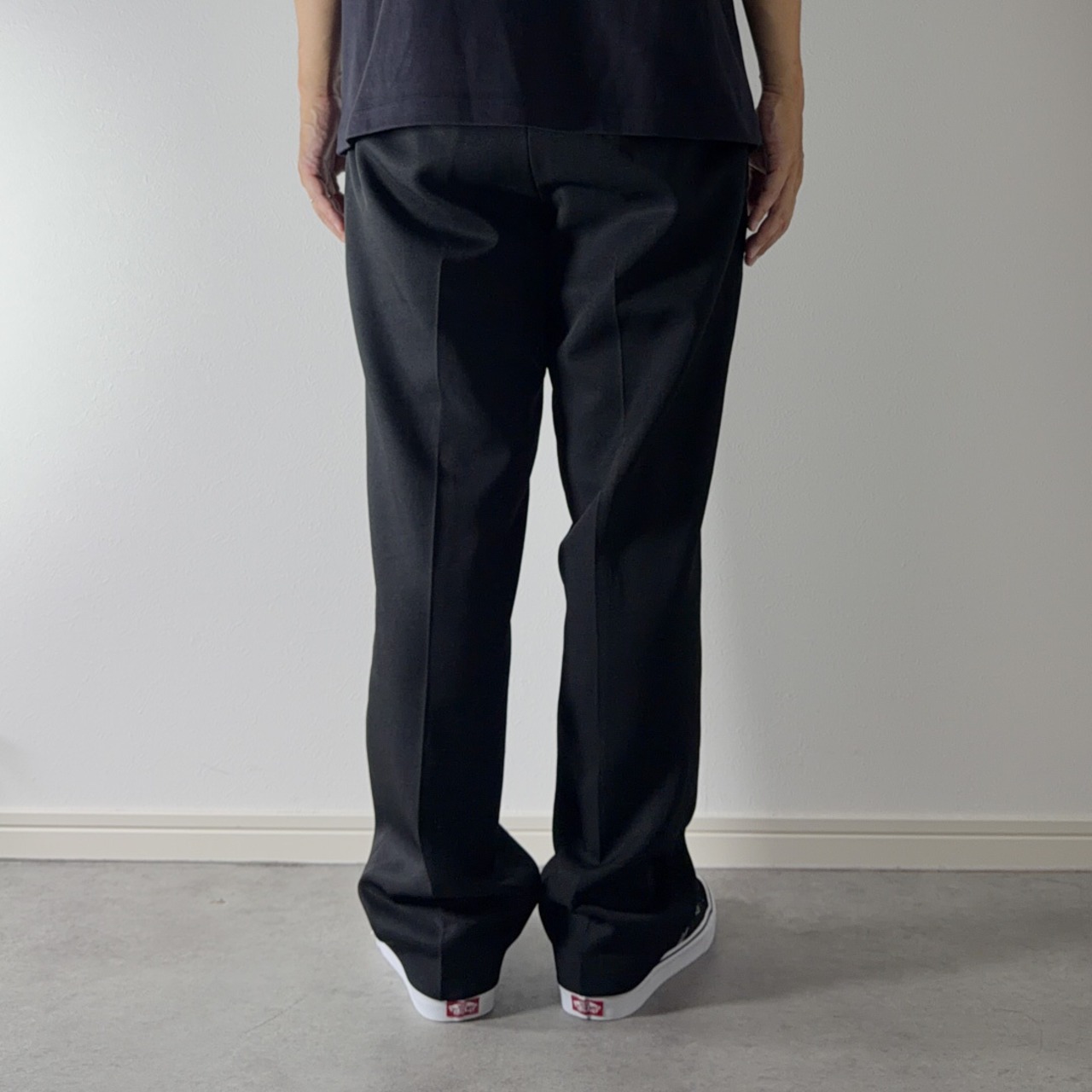 90s Levi's ACTION SLACKS BLACK [W34L29相当] 古着 - 18