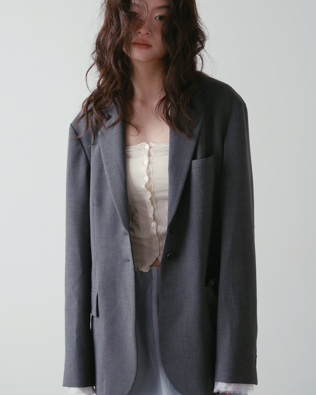 Layered Sleeve Jacket -made in Japan -