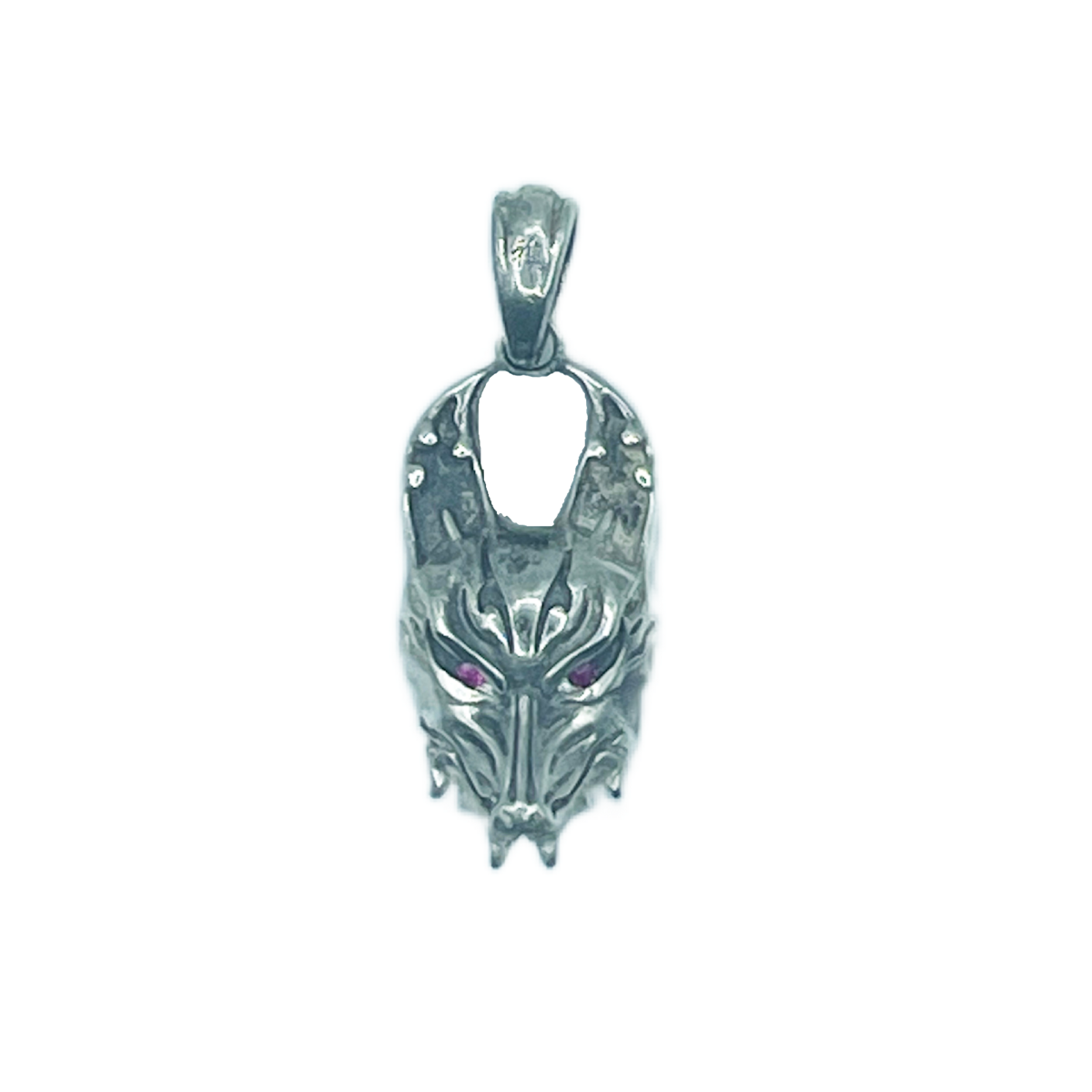 狐面ペンダント(ルビー) FoxMaskPendant(Ruby) | 雅MIYABI 公式