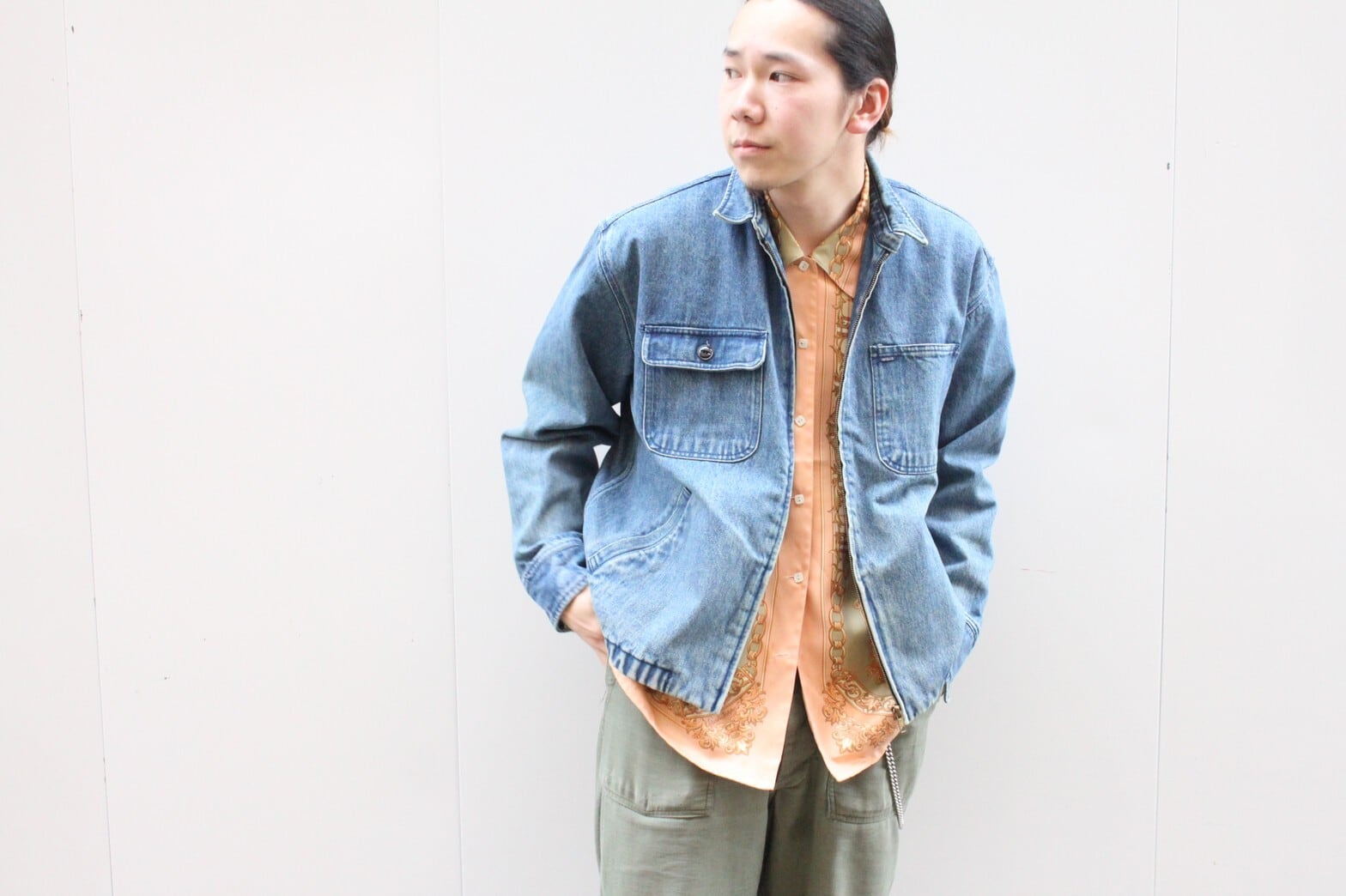 ~90s POLO COUNTRY Denim Blouson