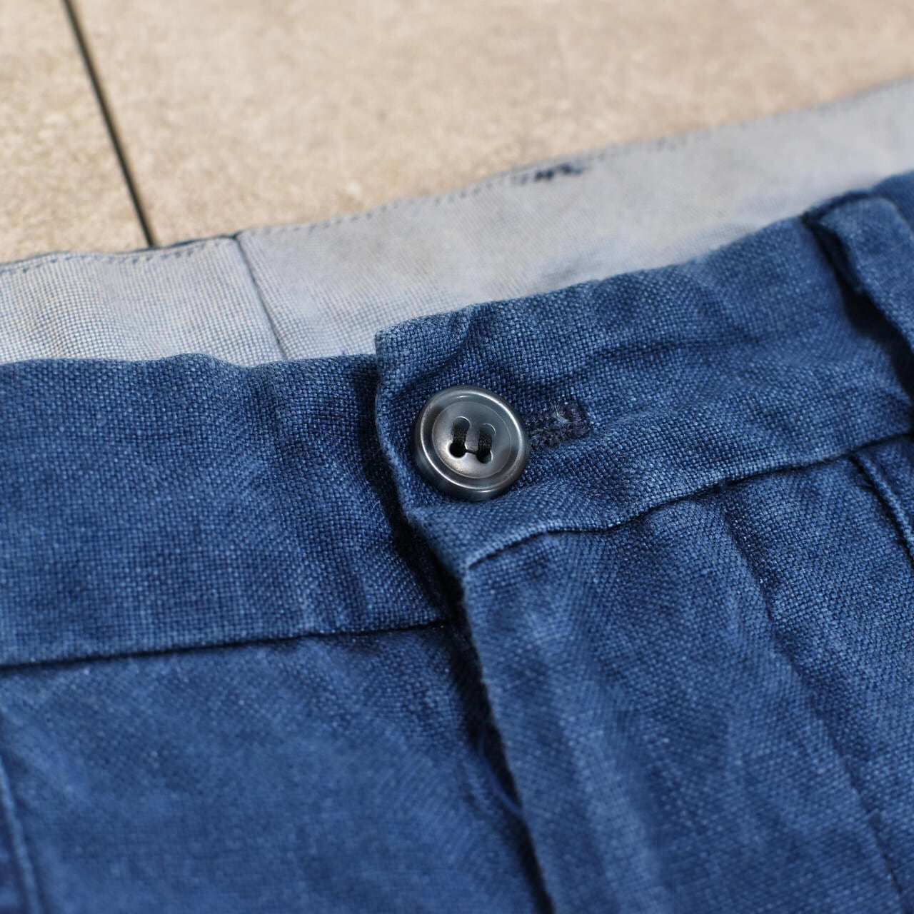 90s BERNARD ZINS linen baker pants | 古着屋 grin days memory