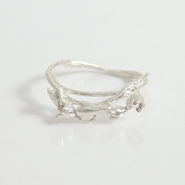 すずらんピアス(silver)