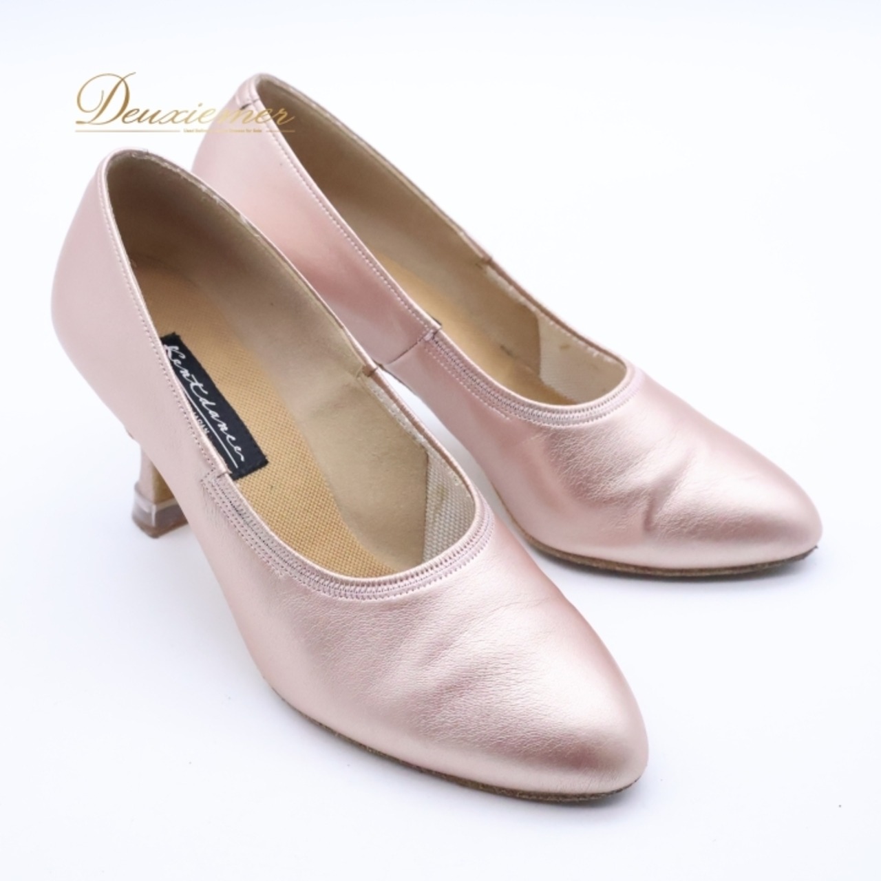 社交ダンス 衣装 スタンダード 23CM 靴 シューズ ケントダンス レディース ピンク系 薄ピンク Kentdance 日本製 ヒール 舞台 イベント ダンスシューズ 発表会 舞台衣装 イベント用 シンプルデザイン フォーマル