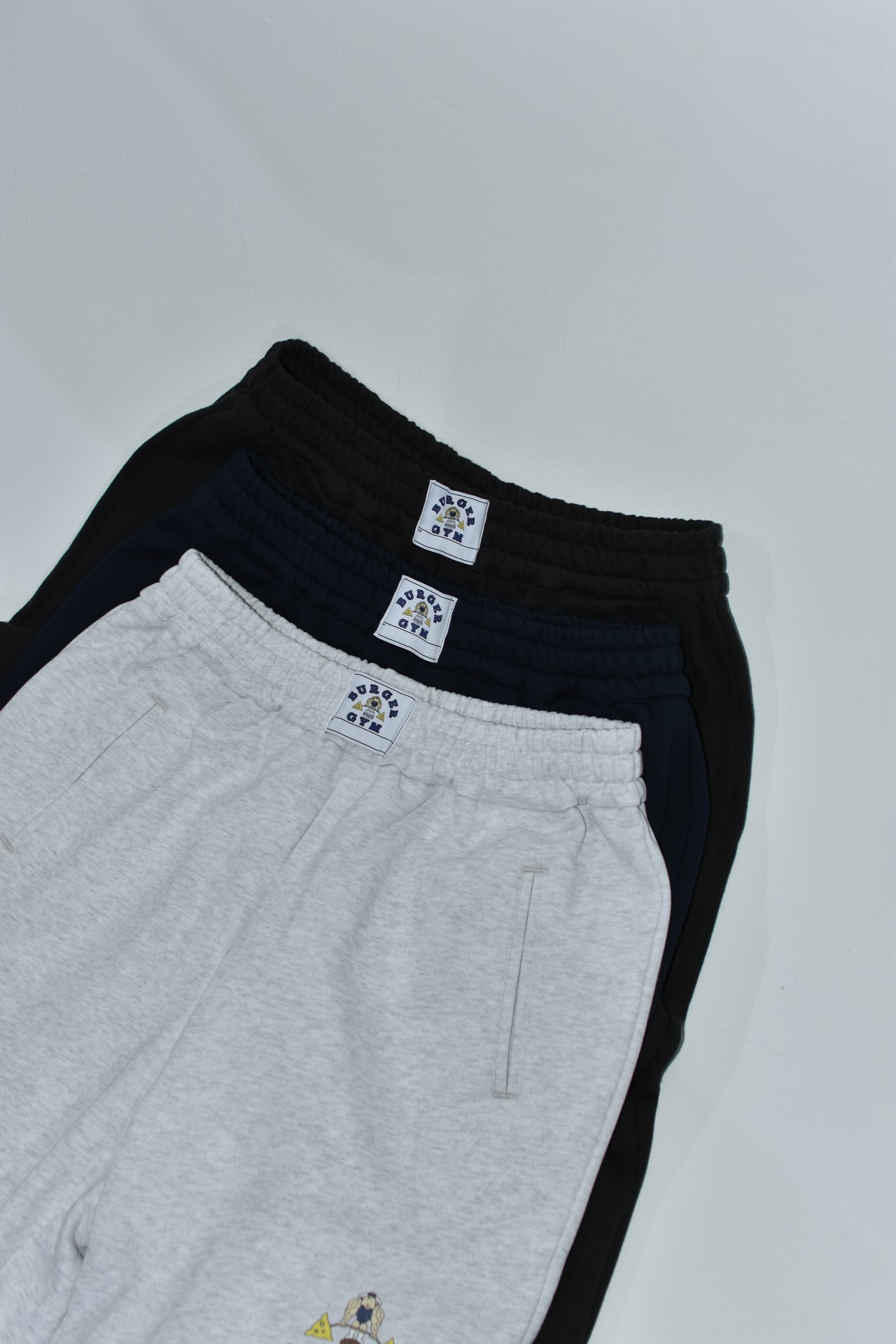 バーガージムスウェットロングパンツ ネイビー