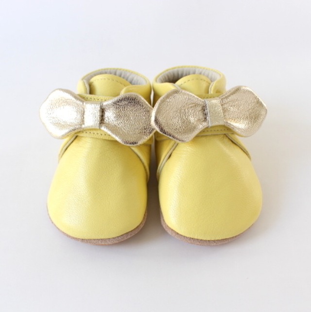 baby shoes（ribbon）lemon