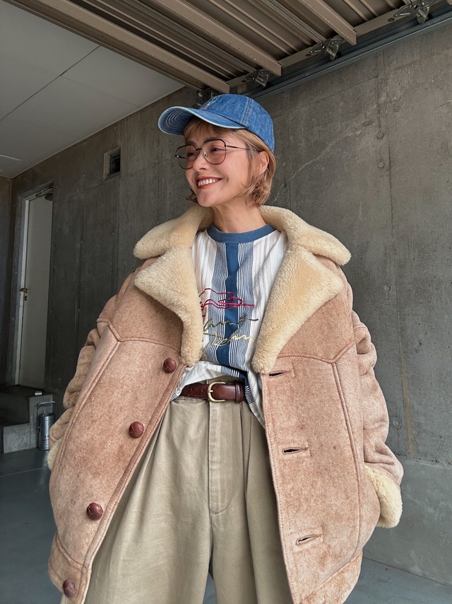 （OT1232）Weston boa jacket made in USA