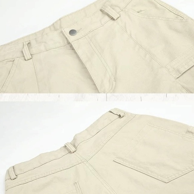 ワイドフォルムレタリングカーゴパンツ 2col R02707
