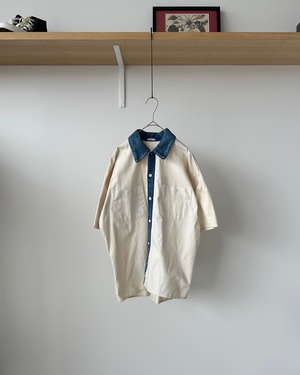 -Costume Rentals Corp.- Vintage 70-80s Prisoner Work Shirt