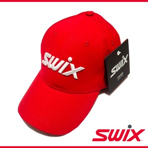 Swix スウィックス ベースボールキャップ PRキャップ レッド 帽子 PR300