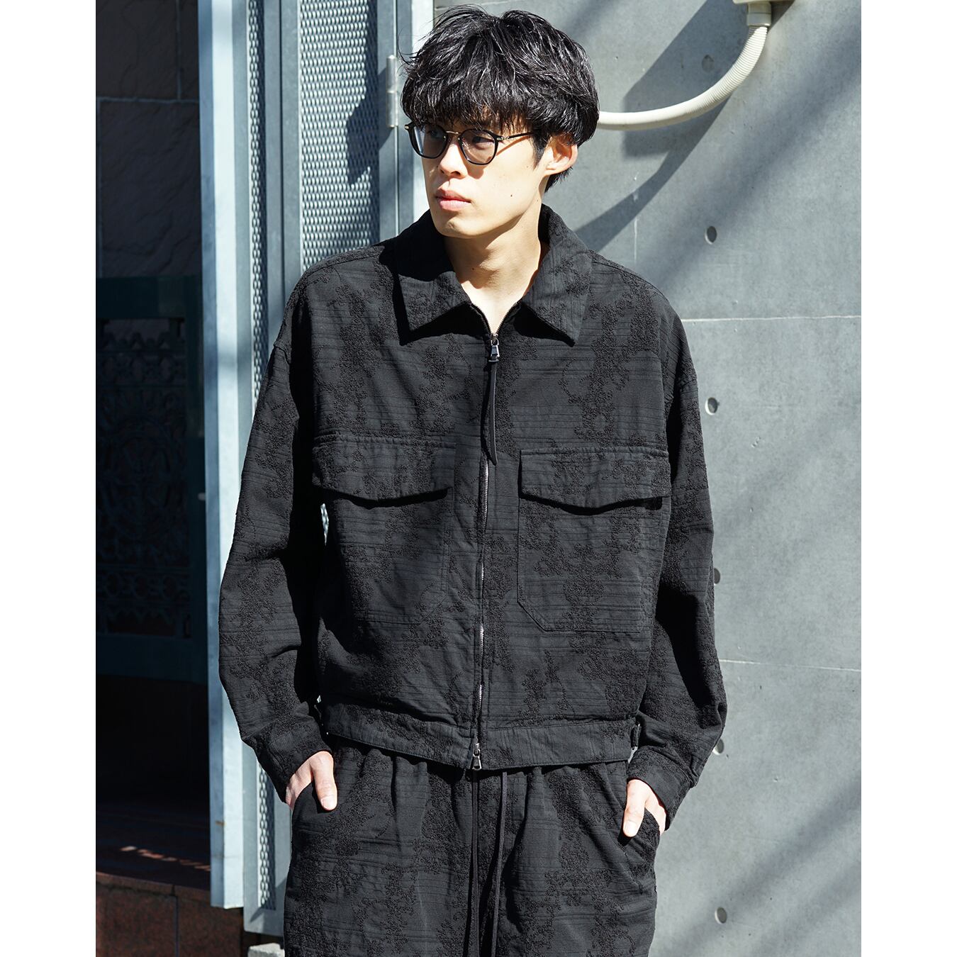 The Viridi-anne] (ザヴィリディアン) VI-3963-06 EMBROIDERED STRIPE