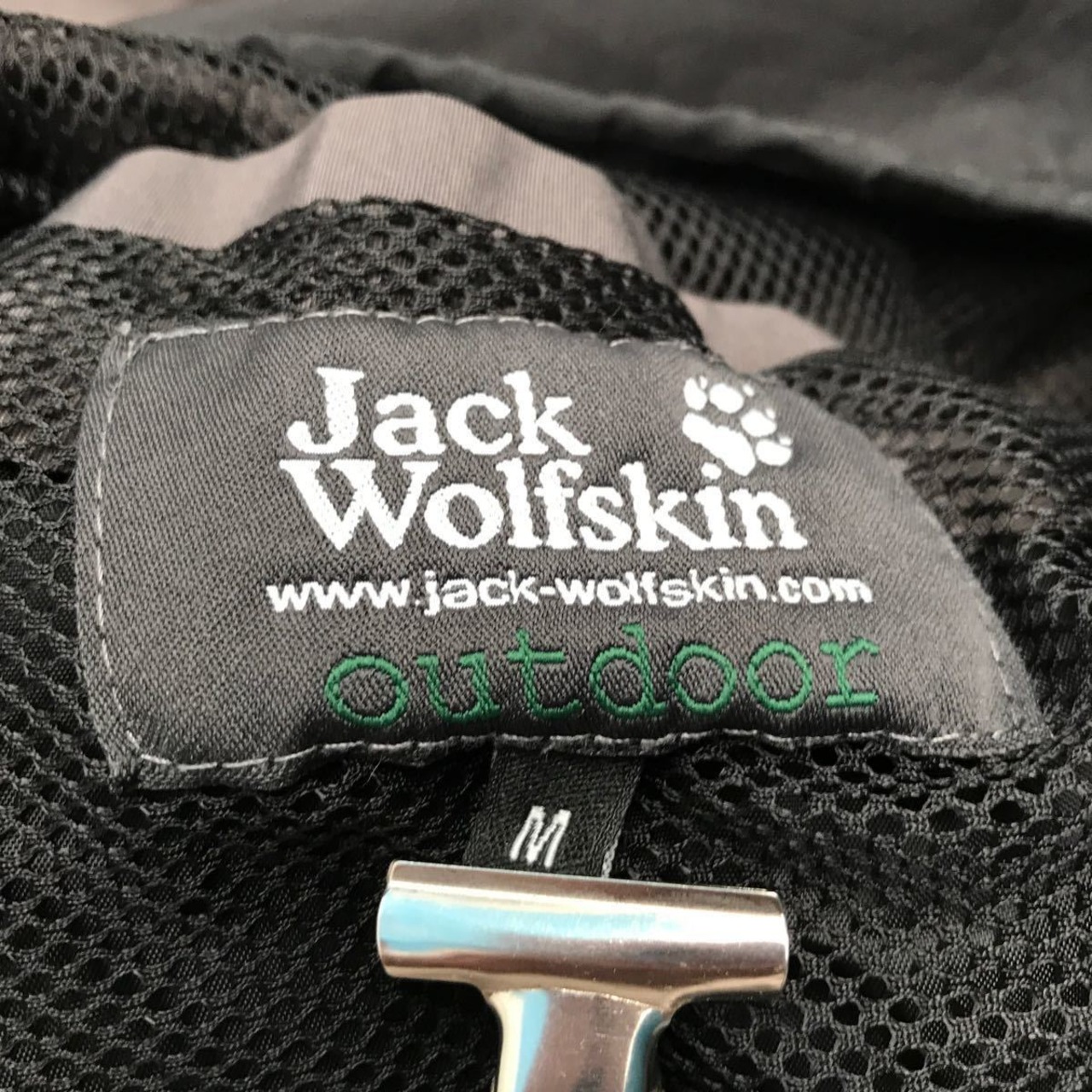 Jack Wolfskin マウンテンパーカー ジャケット M グレー ブラック 