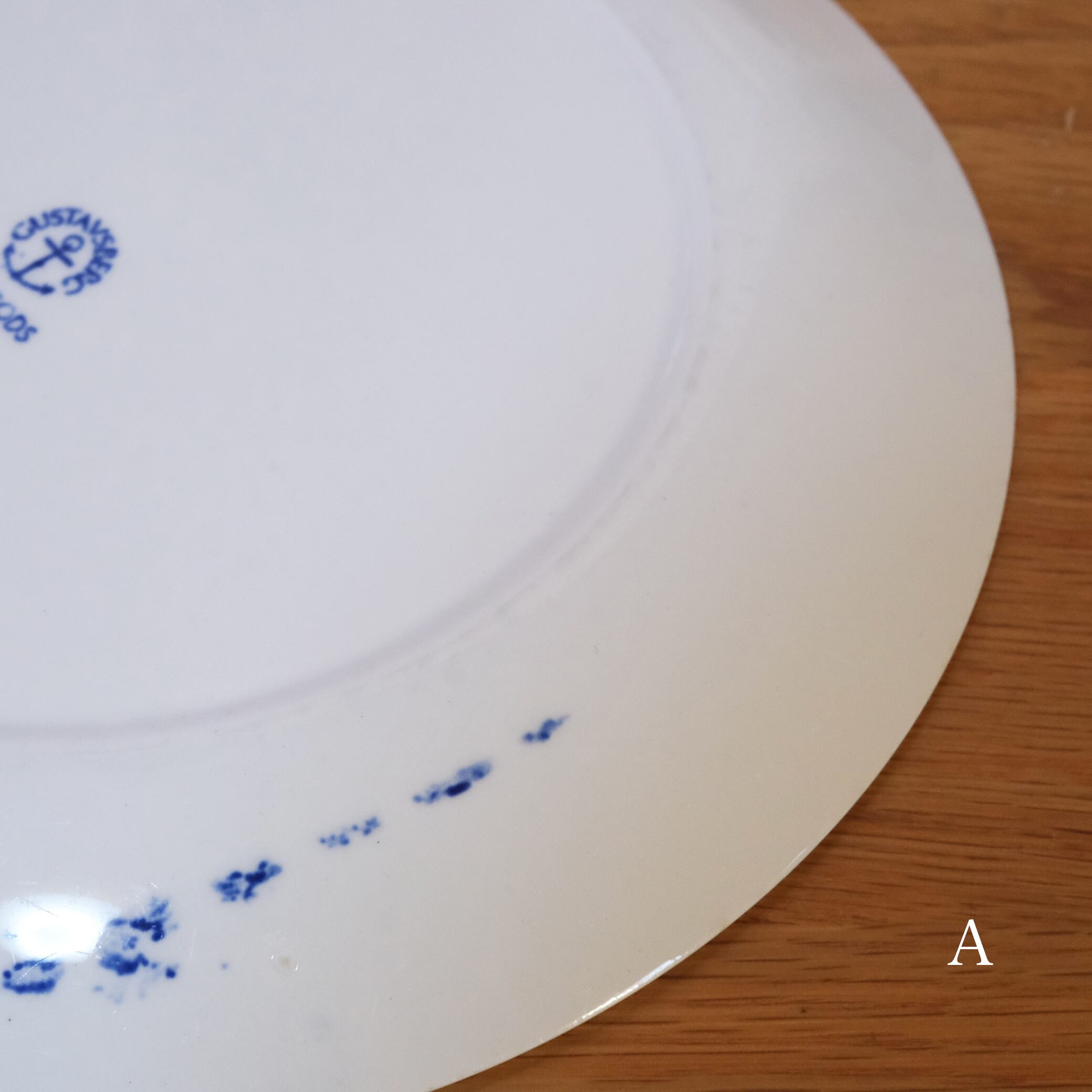 GUSTAVSBERG グスタフスベリ ADAM アダム ［プレート17 A］vintage