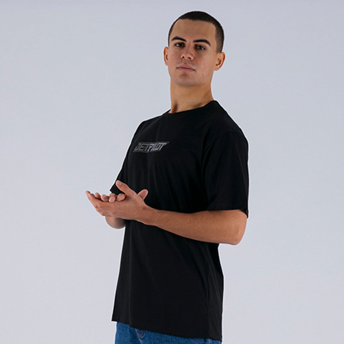 タフ スパイナル TEE ブラック チャコール Tシャツ 半袖 W26601