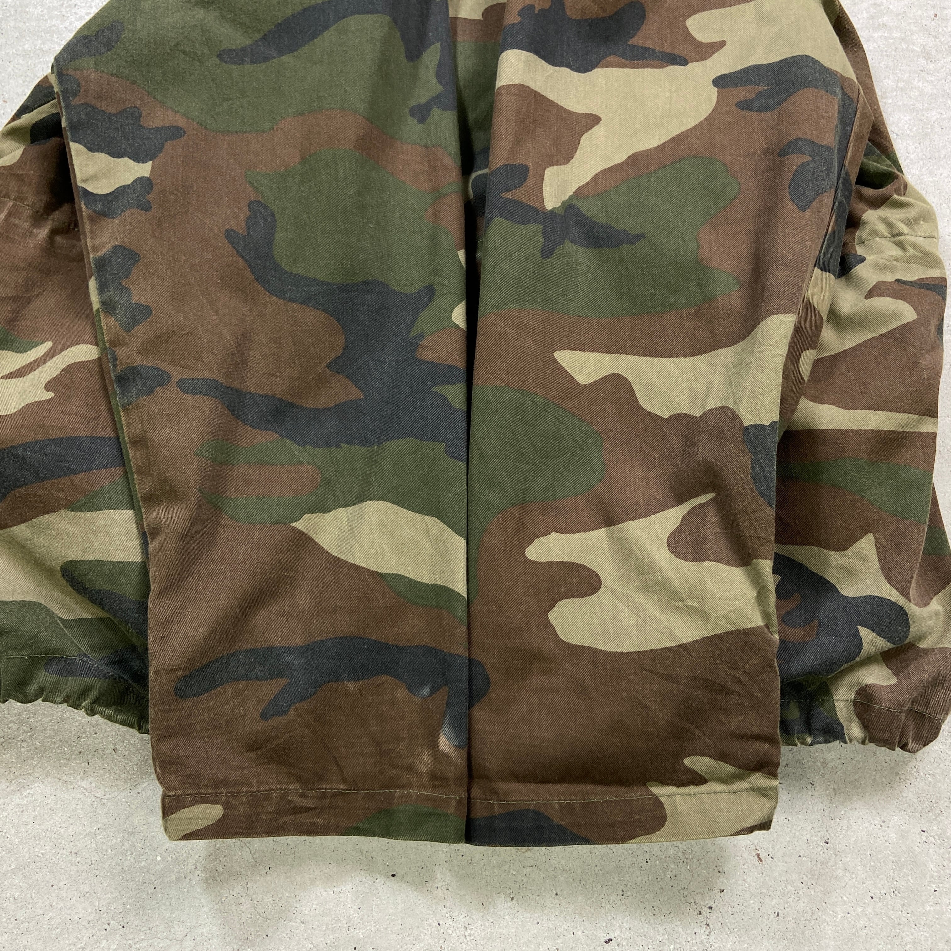 PARKLANDS CANADA ウッドランドカモ アノラックパーカー 民間品 メンズ