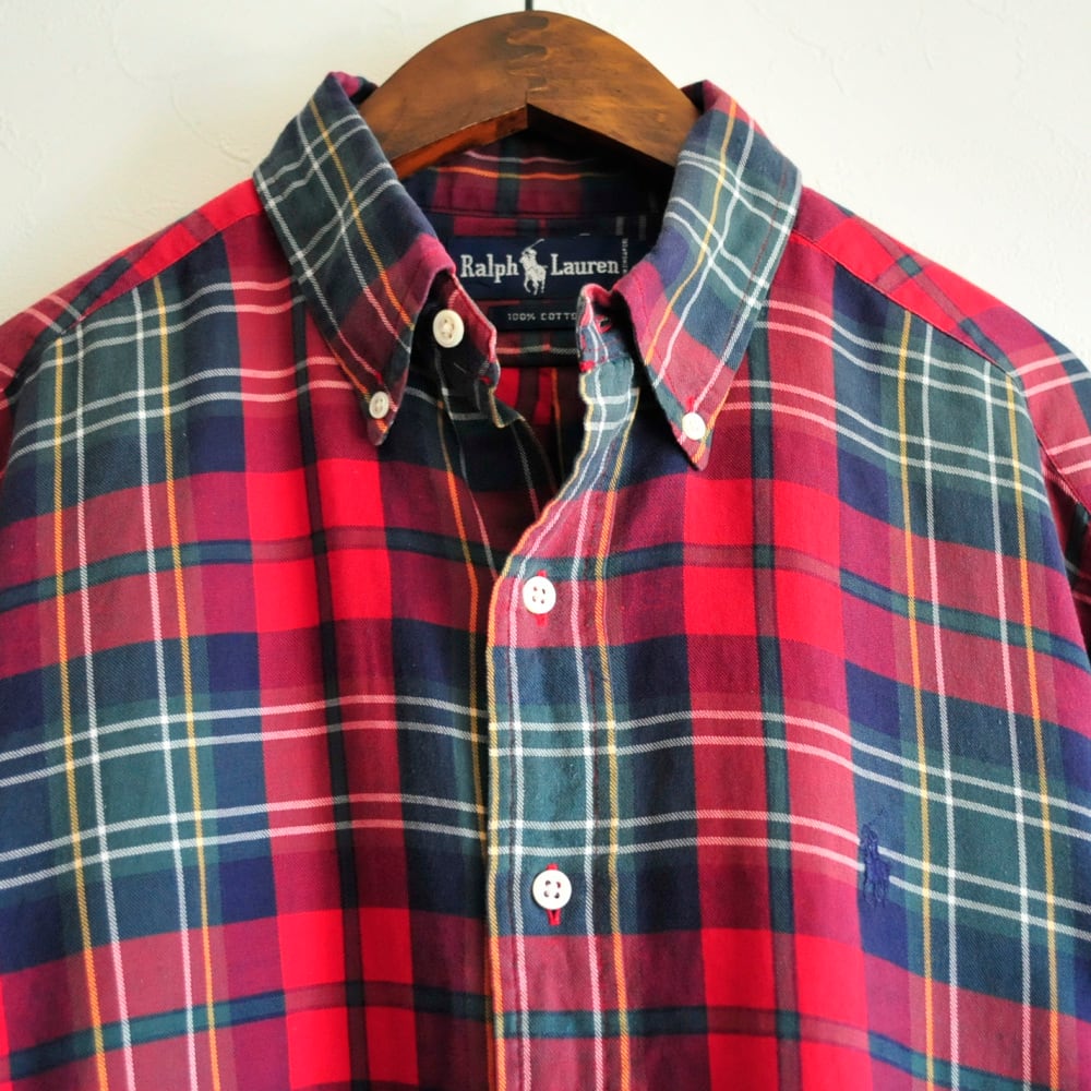 Polo Ralph Lauren B.D check shirt{ポロ ラルフローレン ボタンダウン