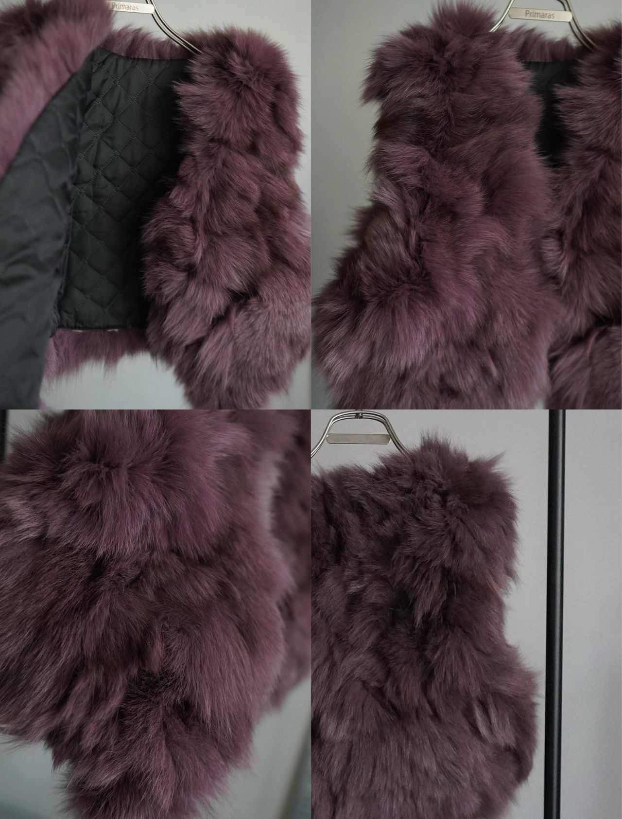 Rabbit lagoonrammix fake fur VT/purplemix