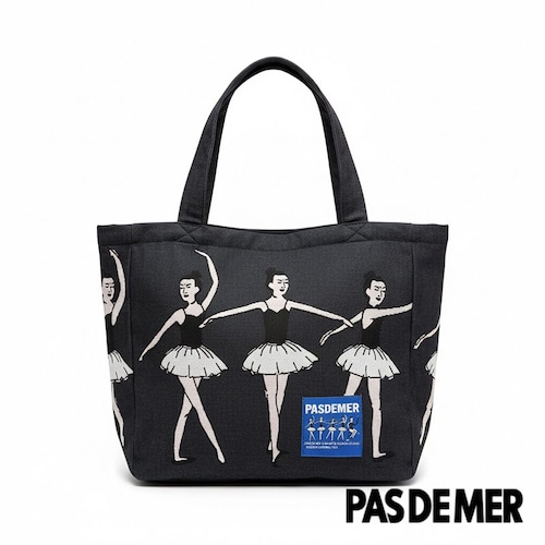 【PAS DE MER/パドゥメ】BALLET TOTE BAG トートバッグ / BLACK / AW26-14500