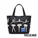 【PAS DE MER/パドゥメ】BALLET TOTE BAG トートバッグ / BLACK / AW26-14500