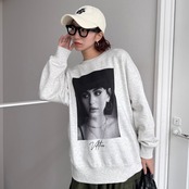 monoフォトスウェットPO/杢グレー