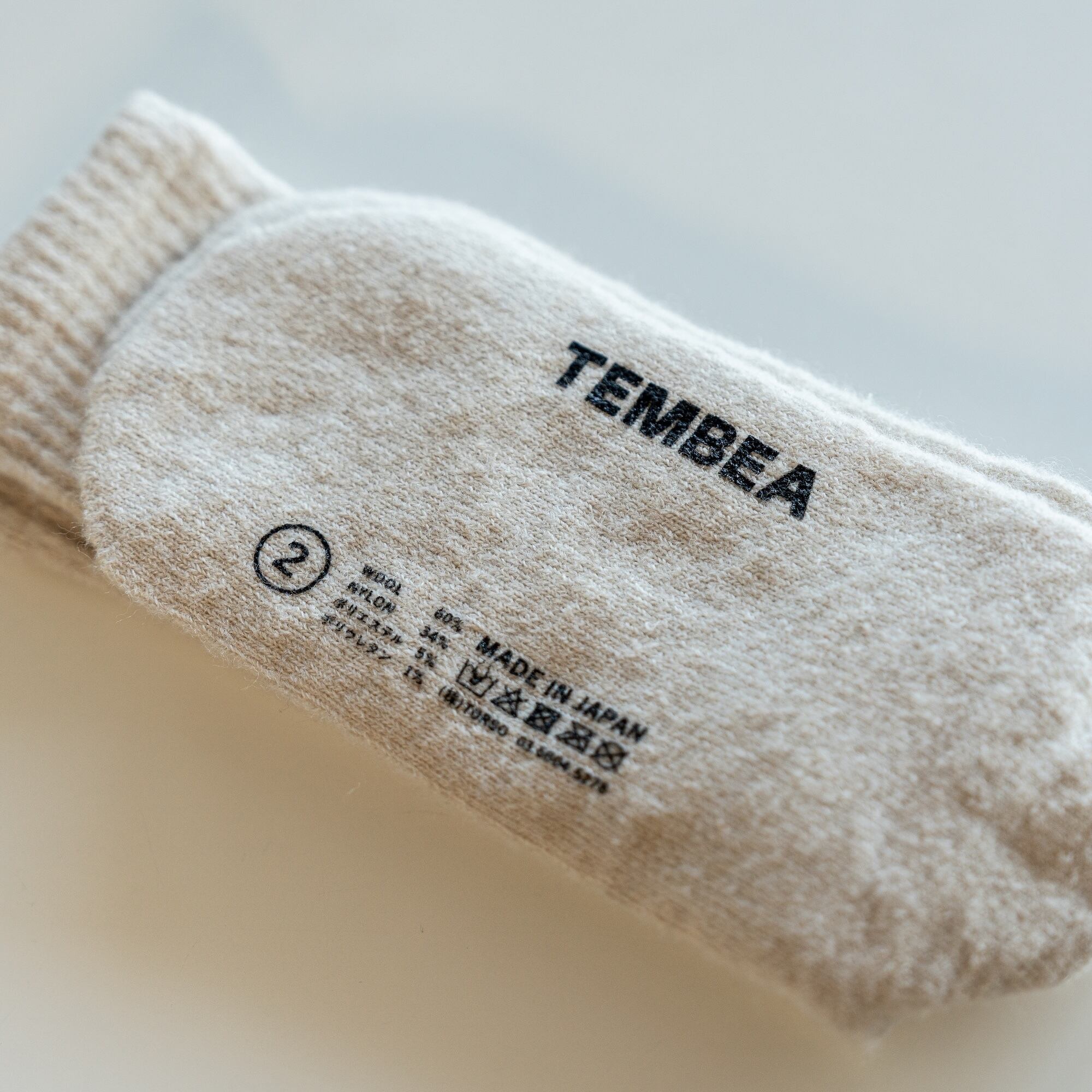 TEMBEA GUNSOKU WOOL  / OATMEAL  size:2
