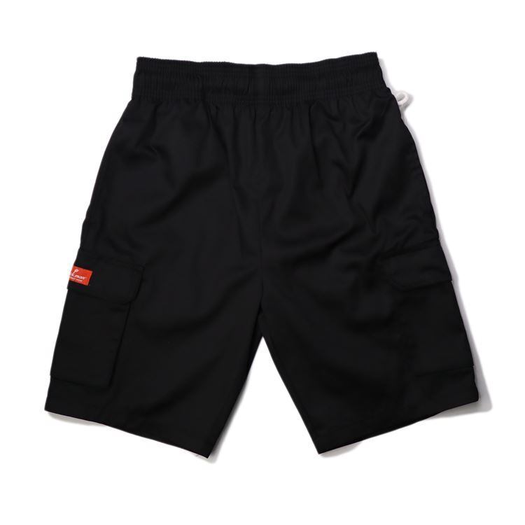 COOKMAN (クックマン) Chef Short Pants Cargo (シェフショートパンツ カーゴ ) ブラック 231-11923