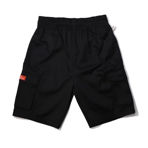 COOKMAN (クックマン) Chef Short Pants Cargo (シェフショートパンツ カーゴ ) ブラック  231-11923